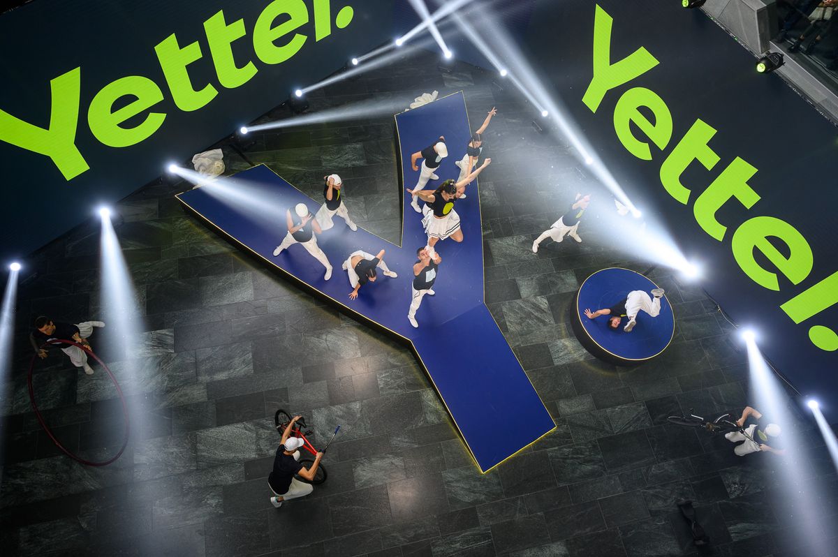 Yettel Rebranding Event Tailor-made Show